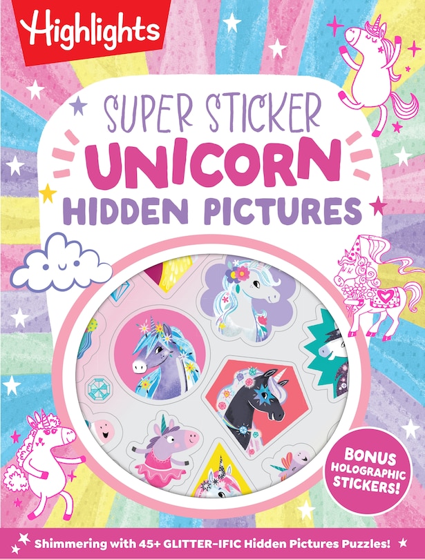 Couverture_Super Sticker Unicorn Hidden Pictures