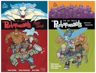 Front cover_The Perhapanauts Vol 1 & Vol 2 Prepack 4