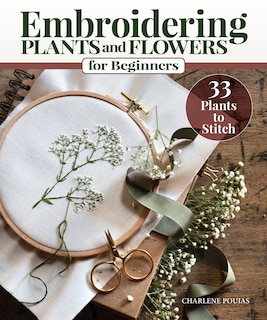 Front cover_Embroidering Plants and Flowers for Beginners