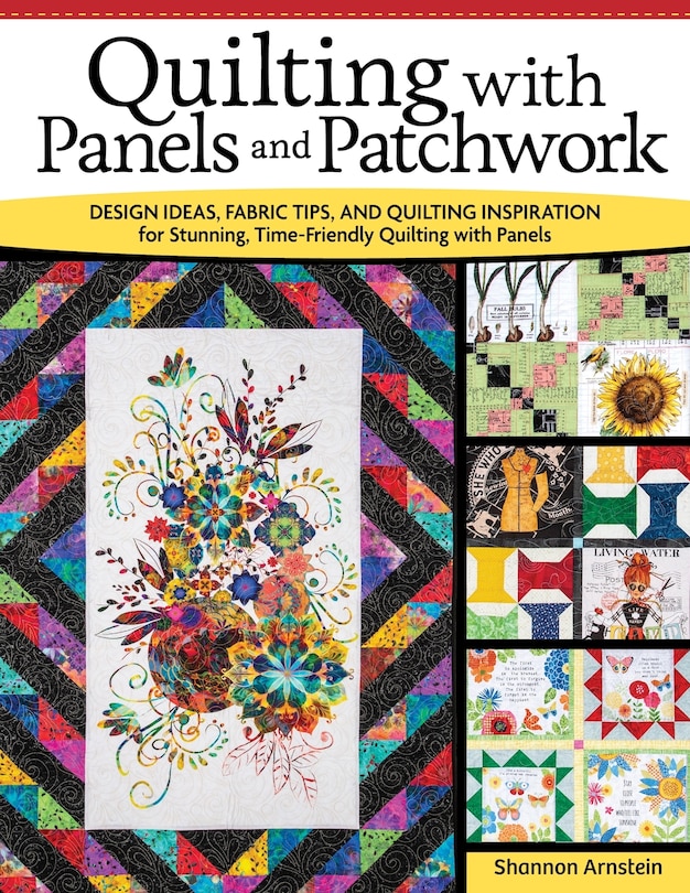 Couverture_Quilting with Panels and Patchwork