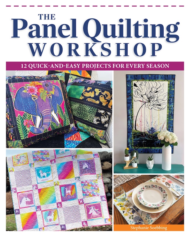 Front cover_The Panel Quilting Workshop
