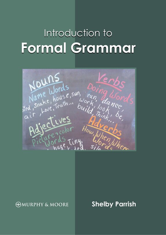Couverture_Introduction To Formal Grammar