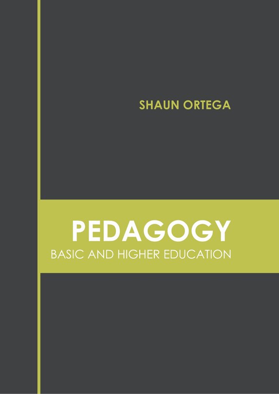 Front cover_Pedagogy: Basic And Higher Education