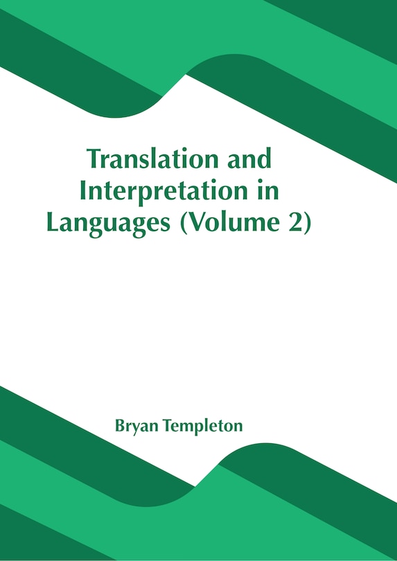 Couverture_Translation and Interpretation in Languages (Volume 2)