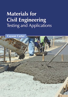 Front cover_Materials for Civil Engineering: Testing and Applications