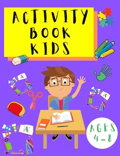 Couverture_Activity Book Kids 4-8