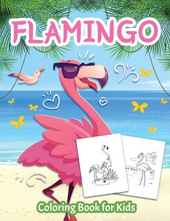Front cover_Flamingo Coloring Book for Kids