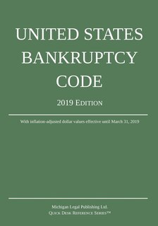Front cover_United States Bankruptcy Code; 2019 Edition