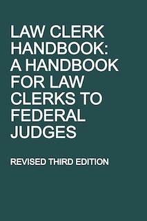 Couverture_Law Clerk Handbook