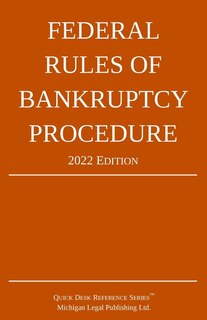 Couverture_Federal Rules of Bankruptcy Procedure; 2022 Edition
