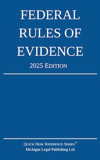 Couverture_Federal Rules of Evidence; 2025 Edition