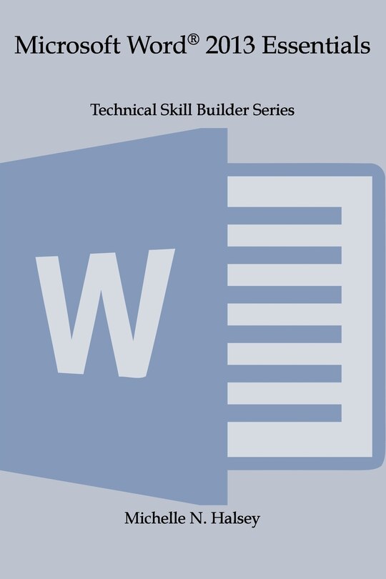 Front cover_Microsoft Word 2013 Essentials
