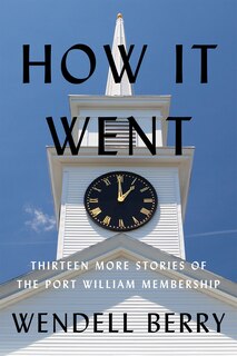Front cover_How It Went
