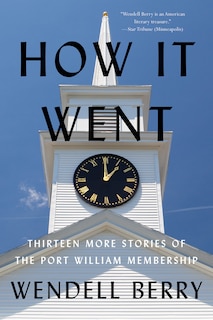 Front cover_How it Went