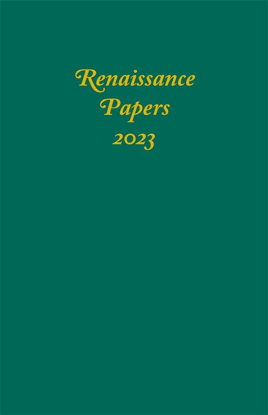 Front cover_Renaissance Papers 2023