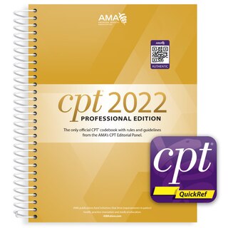 Couverture_Cpt Professional 2022 And Cpt Quickref App Bundle