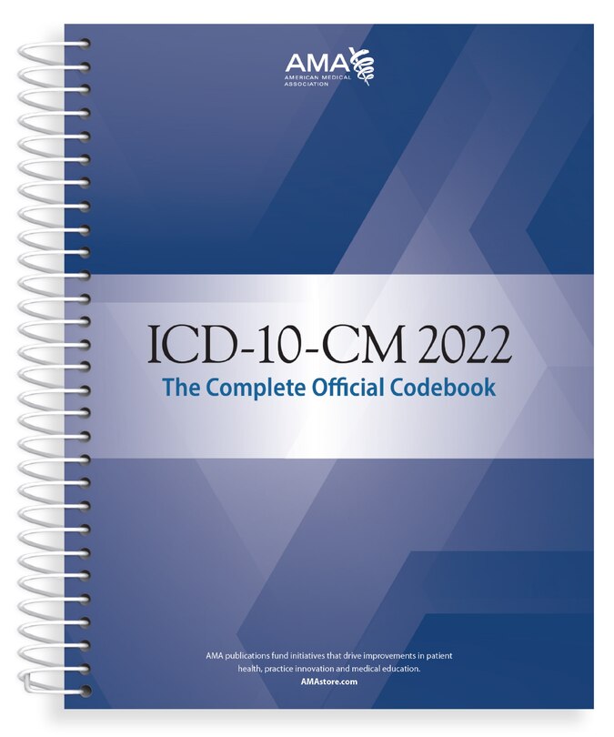 Couverture_Icd-10-cm 2022 The Complete Official Codebook With Guidelines