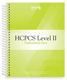Couverture_Hcpcs 2022 Level Ii Professional Edition