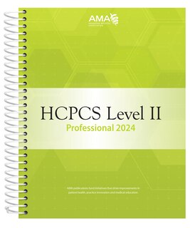 Front cover_HCPCS 2024 Level II Professional Edition