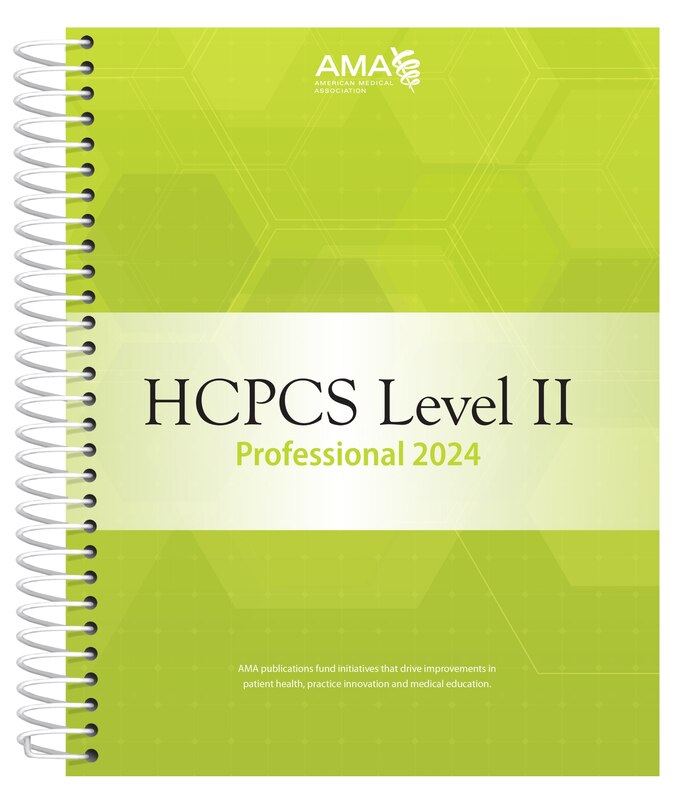 Front cover_HCPCS 2024 Level II Professional Edition