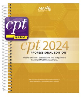 Front cover_CPT Professional 2024 and CPT Quickref APP Bundle
