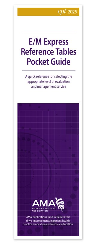 Front cover_E/M Express Reference Tables Pocket Guide 2025 (10-Pack)