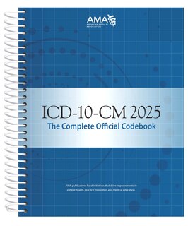 Front cover_ICD-10-CM 2025 the Complete Official CodeBook