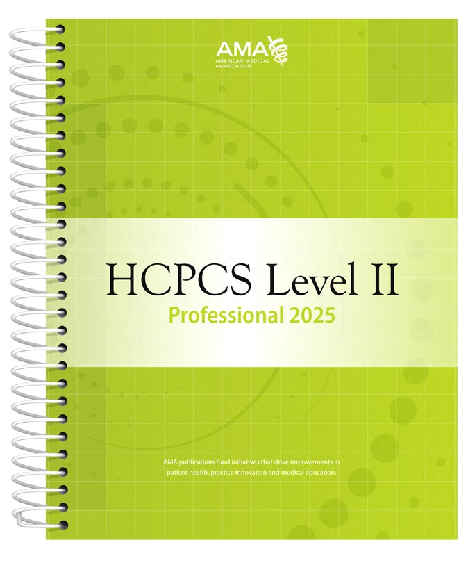 Front cover_HCPCS 2025 Level II Professional Edition