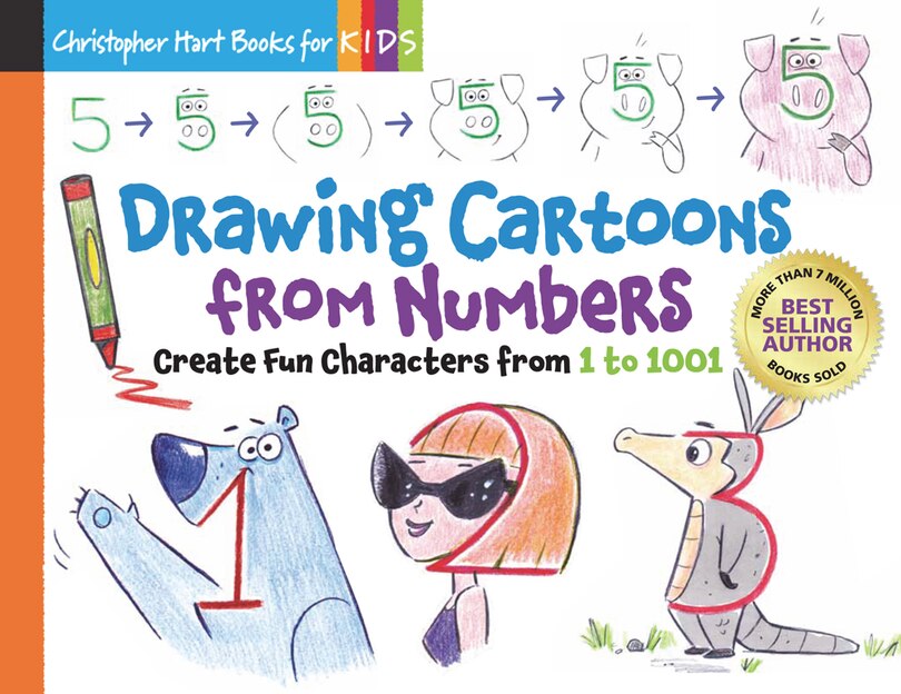 Front cover_Drawing Cartoons From Numbers