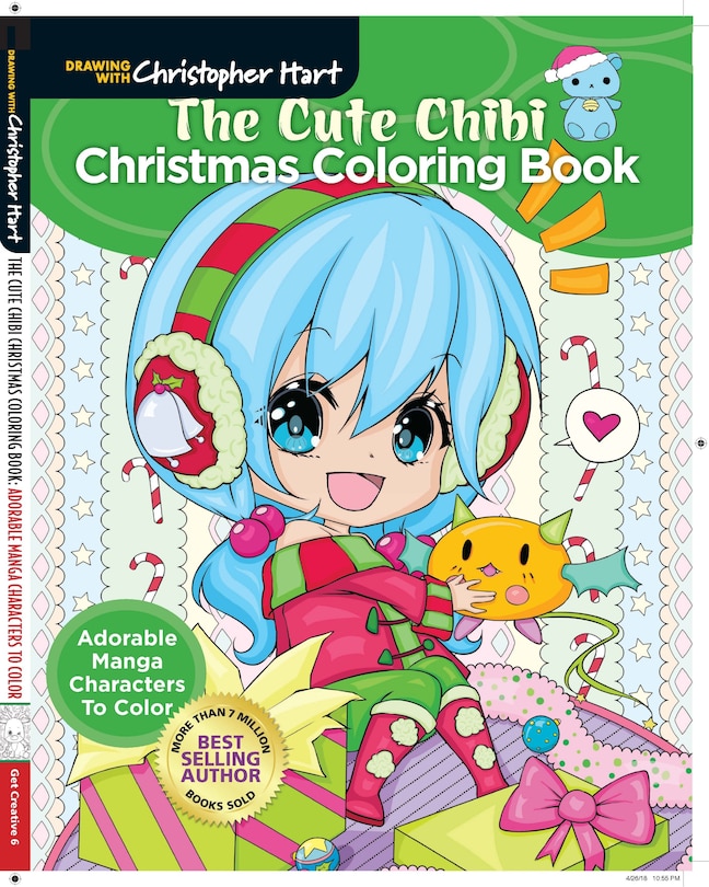 Front cover_CUTE CHIBI XMAS COLORING BK
