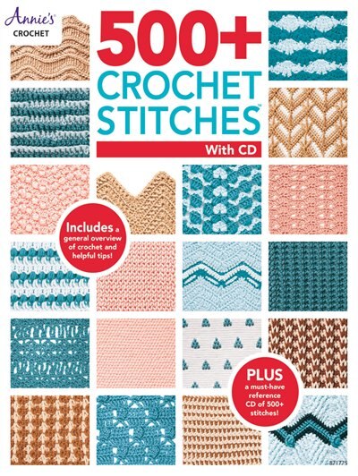 Front cover_500+ Crochet Stitches