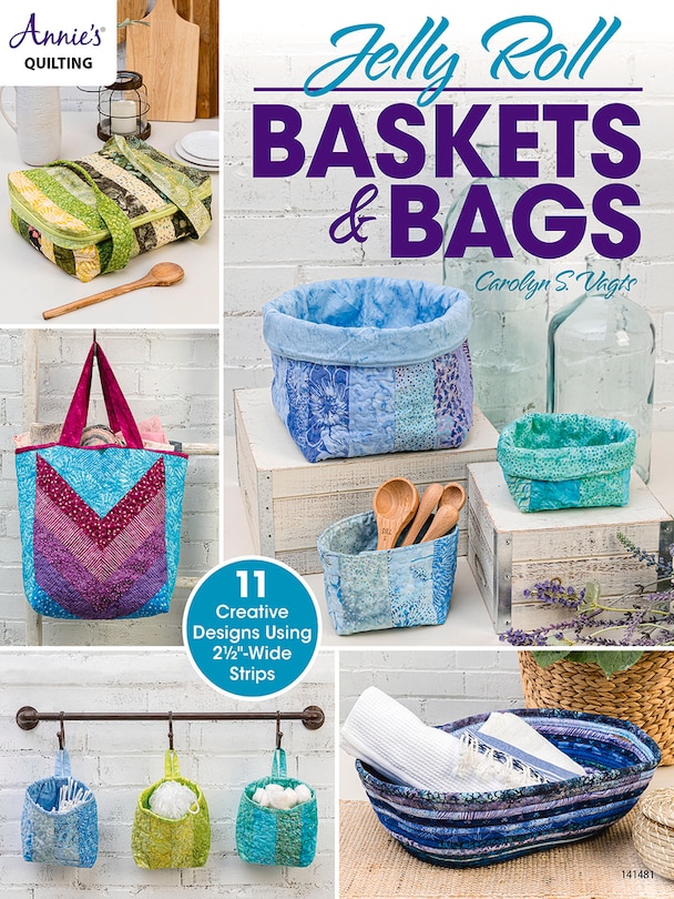 Front cover_Jelly Roll Baskets & Bags