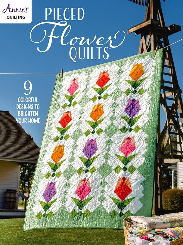 Couverture_Pieced Flower Quilts