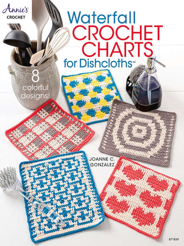 Couverture_Waterfall Crochet Charts For Dishcloths