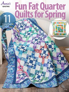 Front cover_Fun Fat Quarter Quilts for Spring