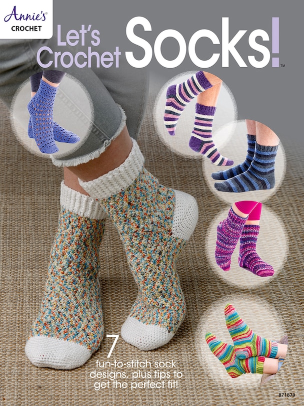 Front cover_Let's Crochet Socks!