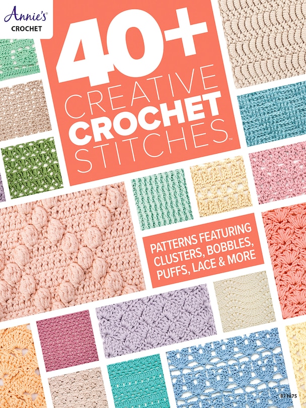 Front cover_40+ Creative Crochet Stitches