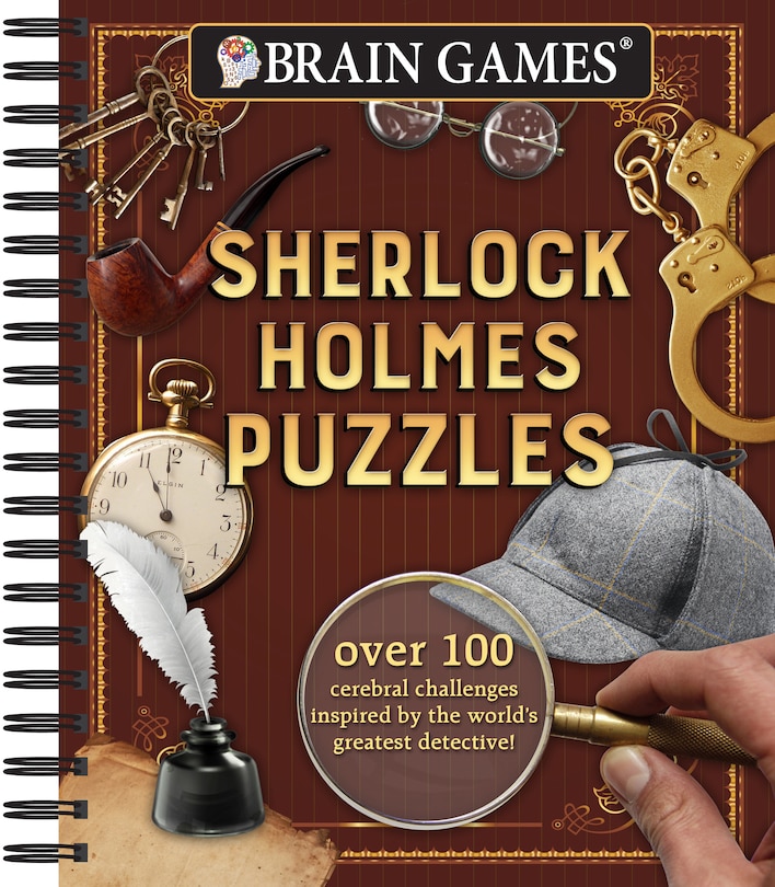 Front cover_Brain Games - Sherlock Holmes Puzzles (#1)