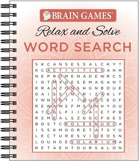 RELAX & SOLVE WORD SEARCH