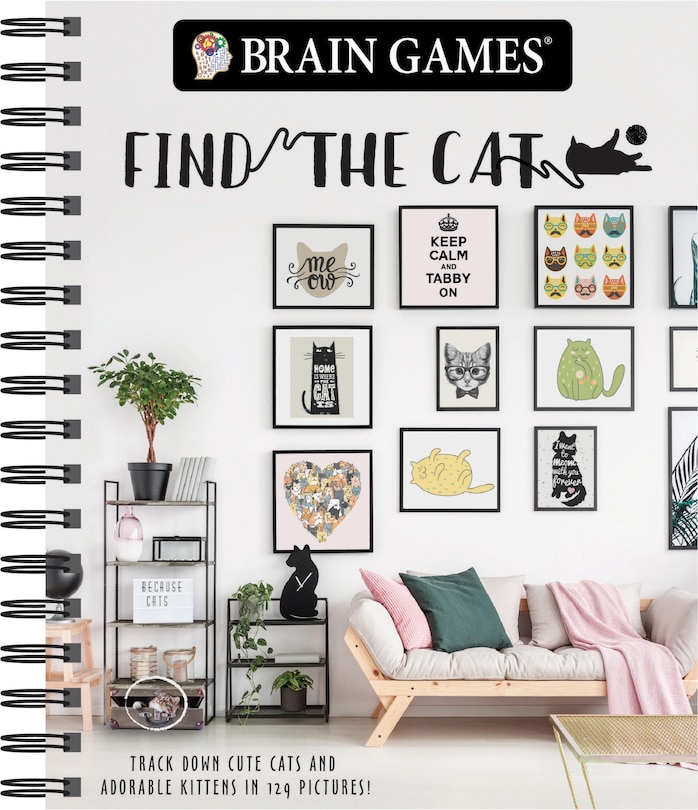 Brain Games - Find the Cat: Track Down Cute Cats and Adorable Kittens in 129 Pictures