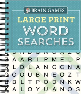 Couverture_Brain Games - Large Print Word Searches (Teal)
