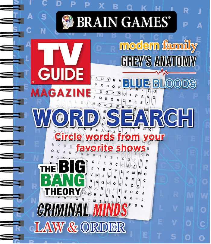 Front cover_Brain Games - TV Guide Magazine Word Search