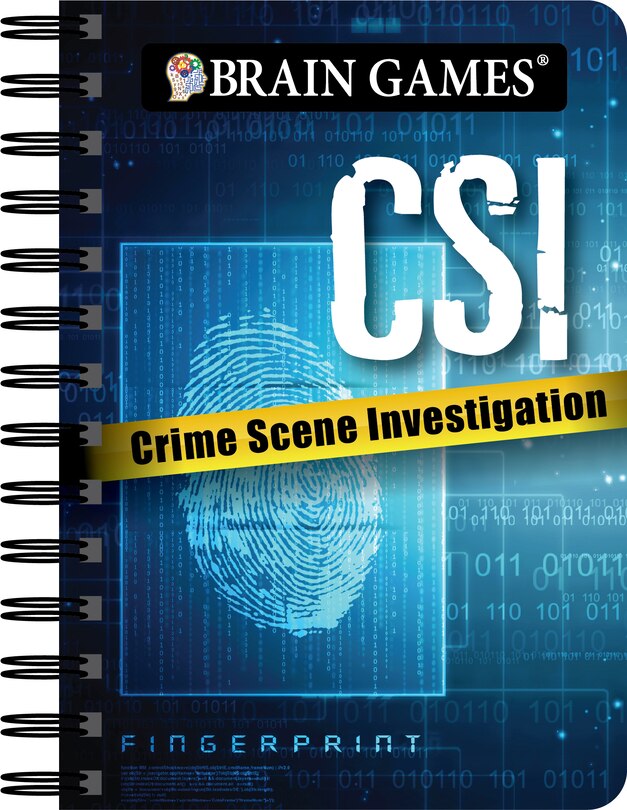 Front cover_Brain Games - To Go - Csi: Crime Science Investigation Puzzles