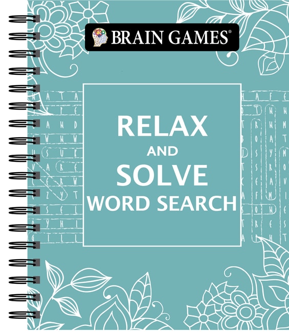 Couverture_Brain Games - Relax and Solve: Word Search (Teal)