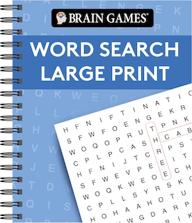 Couverture_Brain Games - Word Search Large Print (Blue)