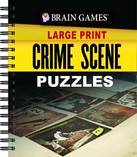 Couverture_Brain Games Large Print - Crime Scene Puzzles