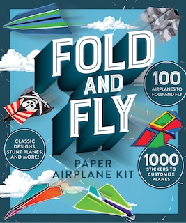 Fold and Fly Paper Airplane Kit