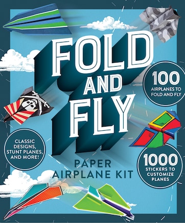 Fold and Fly Paper Airplane Kit