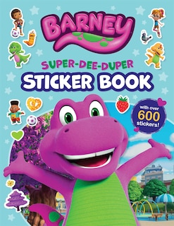 Couverture_Barney: Super-Dee-Duper Sticker Book