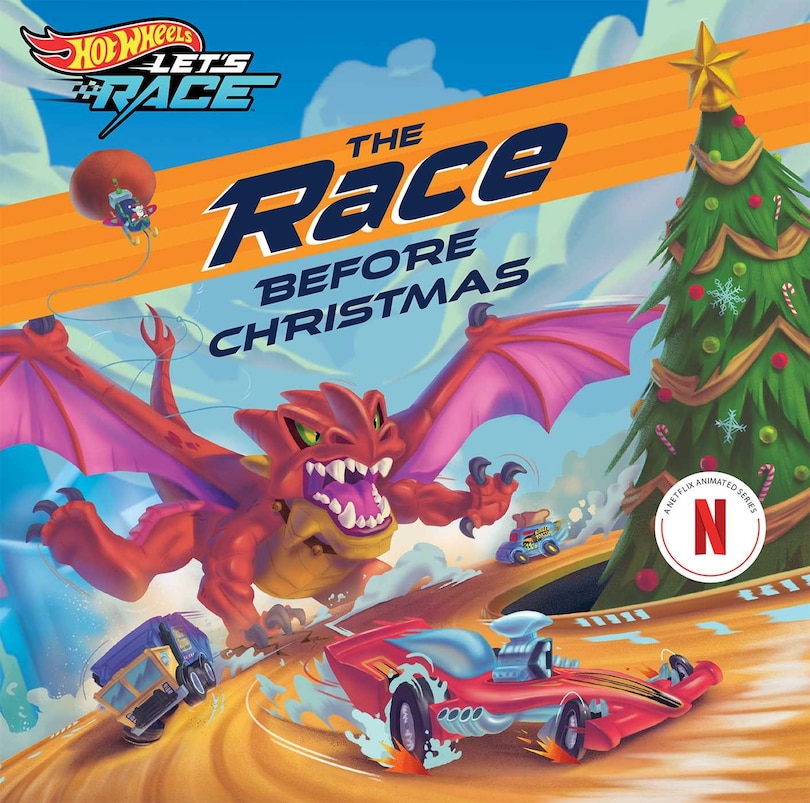 Front cover_Hot Wheels Let's Race: The Race Before Christmas